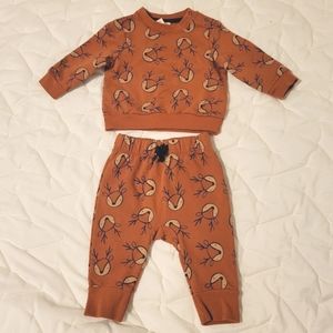 Cat & Jack Reindeer set